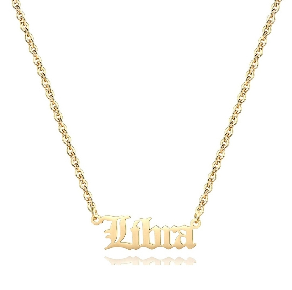 18k Gold Plated Astrology Necklace